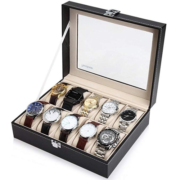 Other - 10 Watch leather display case organizer